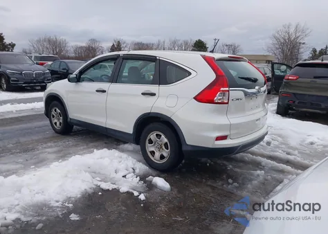 2015 Honda Cr-V Lx z USA, uszkodzony, nr VIN 5J6RM4H3XFL007878